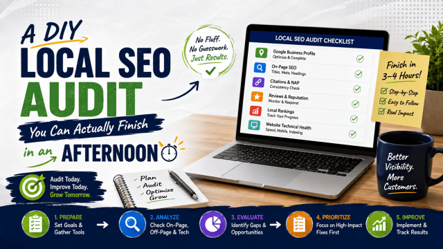 A DIY Local SEO Audit You Can Actually Finish in an Afternoon